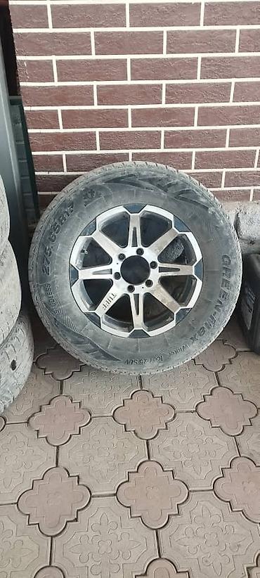 Шиналар жана дисктер: Дөңгөлөктөр монтажда 275 / 65 / R 17, Кыш, Колдонулган, Комплект, Жол тандабастар (АТ/МТ), Куйма, тешиктери - 6 — 1