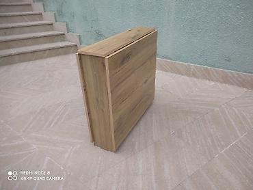 Masalar: Qonaq masası, Yeni, Transformer, Laminat, Dördbucaq masa — 8
