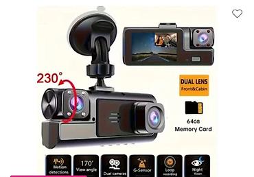Avtoelektronika: Üç kanallı avtomobil videoqeydiyyatçısı (ön + salon + arxa kamera) — 1