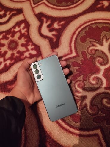 телефон j6: Samsung Galaxy S22 Plus, 128 ГБ, түсү - Көгүлтүр, 2 SIM