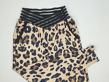 ca legginsy: Leopard, Spodnie materiałowe damskie, rozmiar M — 1