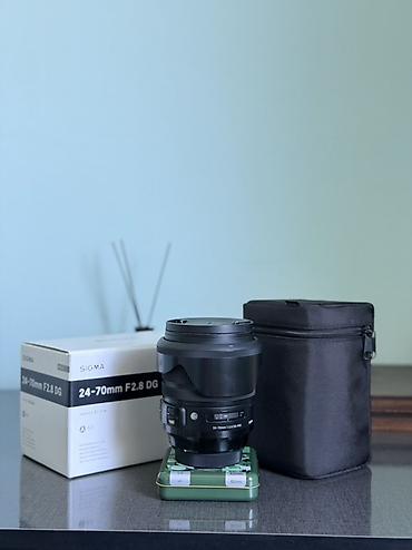 мета 3 очки: Объектив SIGMA 24–70mm F2.8 DG OS HSM | Art - Светосильный — 1