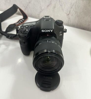 sony camera: Sony Alpha 7 ii Ideal veziyətdə, oriqinal Lowipro çanta ilə