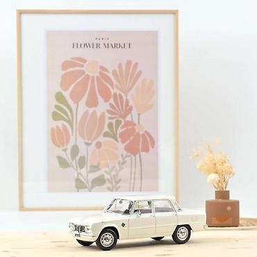 cena gitare: 🚗 Alfa Romeo Giulia TI Super 1963 – White – Norev Norev Alfa Romeo — 1