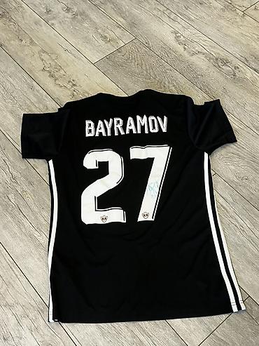 saray ş: Məhsul: “Qarabağ FK” futbol köynəyi – BAYRAMOV 27 - Rəng: qara, ağ — 1