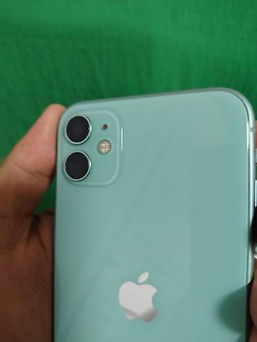 афон 11: Apple iPhone 11, 256 ГБ, в светло-зелёном цвете. Смартфон с — 6