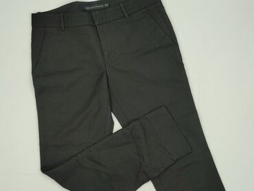 Zara, Material trousers for women, size S (EU 36)
