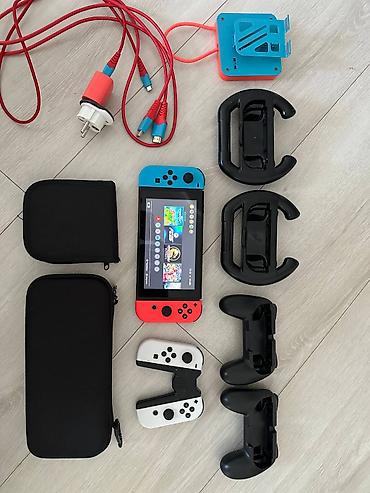 Nintendo Switch (ПРОШИТАЯ) с расширенным комплектом аксессуаров. В
