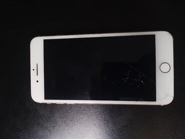 IPhone 8 Plus, 64 ГБ, White Titanium, Отпечаток пальца, Битый