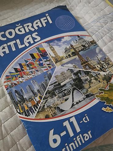 Kitablar və jurnallar: Məhsul: Coğrafi Atlas (6–11-ci siniflər üçün) Təsvir: - Azərbaycan — 1
