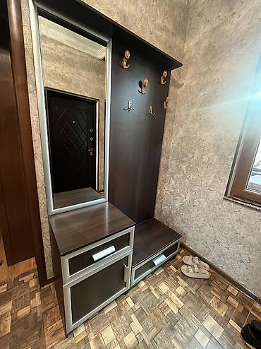 rəfi: İşlənmiş, 1 qapı, Güzgülü, Qəhvəyi, Açılan, Düz dolab — 2