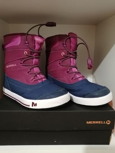 nalozene cizme za zimu: Merrell, Čizme za sneg, Veličina: 34, bоја - Roze