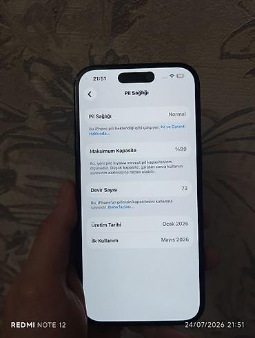 iphone 2 el: IPhone 15, 256 GB, Qara, Face ID — 5