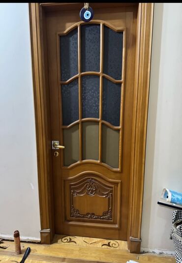 tahta qapılar: ‼️Wabalid agacindan 7 eded qapi satilir biri 250 azn olcu 90*2.20 tam