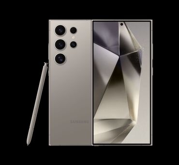 Samsung: Samsung Galaxy S24 Ultra, Б/у, 512 ГБ, цвет - Серый, 1 SIM, eSIM