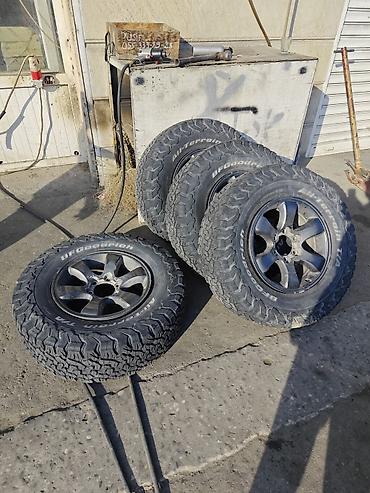 wam disk: BFGoodrich All-Terrain T/A KO2 təkər dəsti + disk,ideal komplekt 1500 — 6