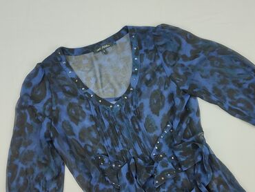 czarne bluzki z piórami: NEXT Petite, Women's blouse, size S (EU 36)