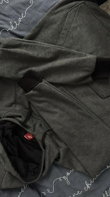 pull and: Толстовка Nike original с капюшоном, цвет темно‑серый (меланж) — 3