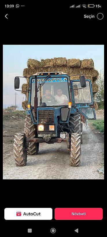 zil dizel satilir: Traktor Ağcabədi rayonundakı MTZ 80 dı gündəlik işlək traktordu 2026 — 1
