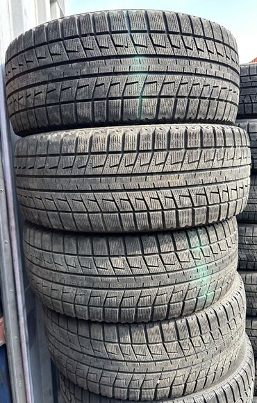 Шины: Шины 215 / 55 / R 17, Зима, Б/у, Комплект, Легковые, Япония, Bridgestone