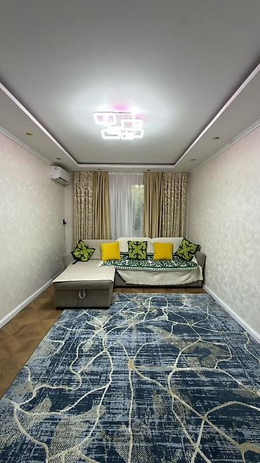 Продажа квартир: 2 комнаты, 50 м², сквер Тоголок Молдо Индивидуалка, 1 этаж, Свежий ремонт — 2