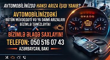 Xidmət: Avtomobil elektronikasında diaqnostika və nasazlıq kodlarının