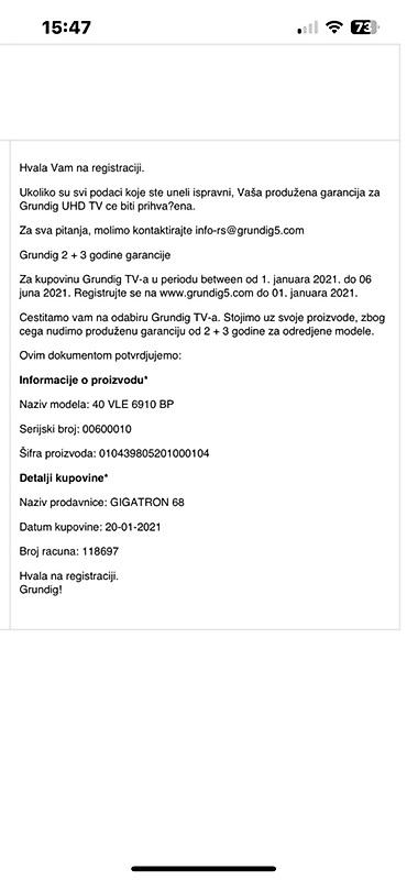 telenor kafe: Grundig Smart televizor VLE 6910 BP – 40 inča Ključne karakteristike — 2