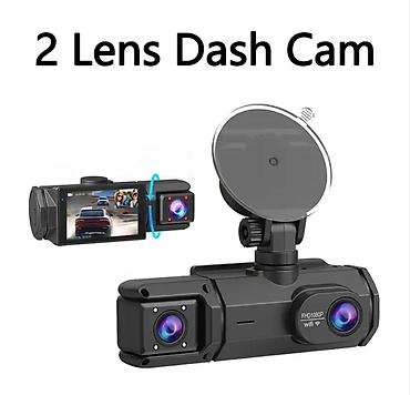 Видеорегистраторы: İki Linzalı Avtomobil DVR (Dash Cam) - İki kamera: eyni anda ön və — 1