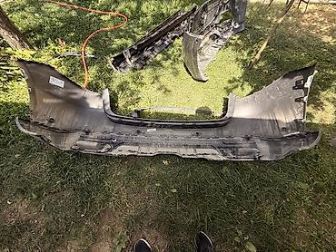 gle cope: Передний и задний бамперы Mercedes-Benz GLE (W167) с решёткой — 4