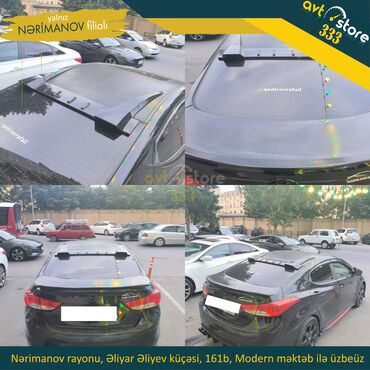 maşın aksesuarları: Hunday Elantra 2011 2015 arxa roof spoiler . Nərimanov filialında