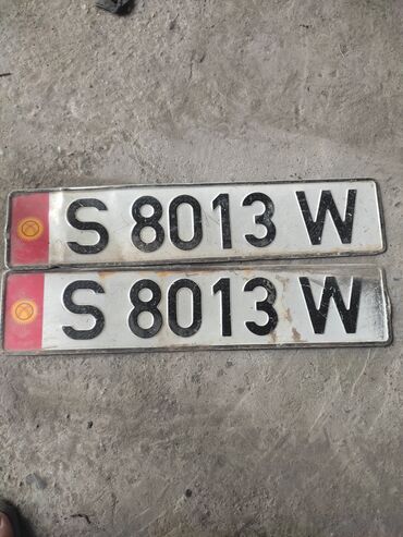 скутеры новые: Комплект автомобильных номерных знаков и документы (КР, KGZ) -