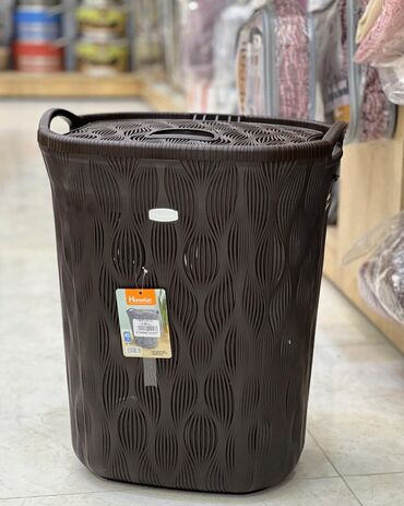 Ev üçün digər mallar: Sebet qapaqli tekerli cirkli paltar sebeti — 2