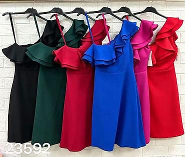 200 rsd: Elegantna mini haljina na jedno rame – Emi Moda, Made in Italy 2400 — 7