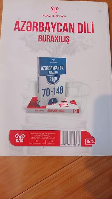 test kitab: ŞOK ENDİRİM!!! TƏP TƏZƏ KİTAB! Məhsul: “Azərbaycan dili – Buraxılış” — 3
