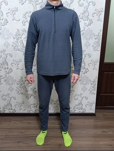 Спортивные костюмы: Мужской спортивный костюм, M (EU 38), Jack Wolfskin, Б/у, цвет - Серый, Самовывоз, Платная доставка