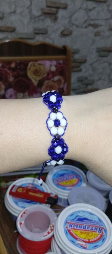 Velosiped ehtiyyat hissələri: Məhsul: Əllə hazırlanmış muncuqlu bilərziklər - Dizayn: Fərqli — 8