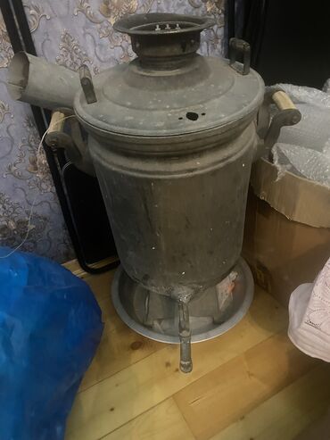 samovar satışı: Б/у Дровяной Самовар, Более 10 л