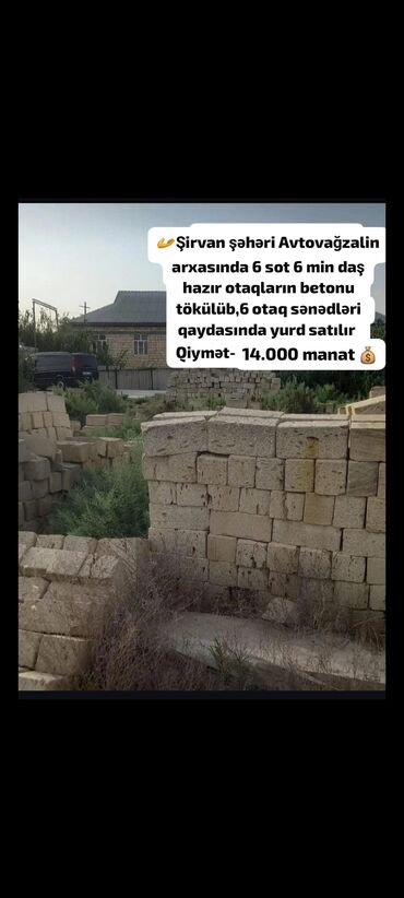 qeçreş kiraye evler: 6 соток, Для строительства, Собственник, Купчая