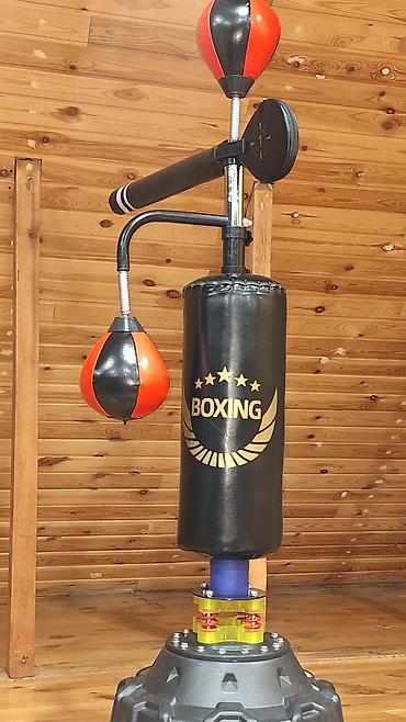 boxing machine: 1фото настенная груша экокожа. Со стойкой вместе плюс болты 2 — 2