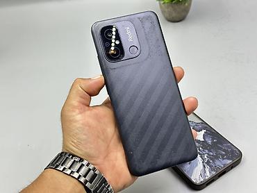 1 plus: Redmi, Redmi 12C, Б/у, 128 ГБ, цвет - Серый, 2 SIM — 1
