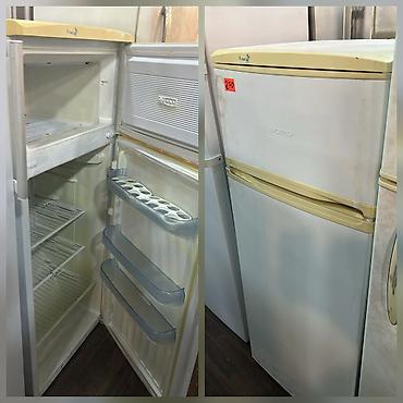 vitrin soyducusu: İşlənmiş 2 qapılı Nord Soyuducu Satılır, rəng - Ağ — 1