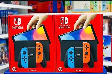 Nintendo Switch (OLED model) oyun konsolu - 7 düymlük canlı rənglərə