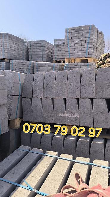Дорожные бордюры: Дорожный бордюр, Прессованный, ЖБИ (Железобетонный), Новый — 16