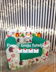 Foteljice: Praktične dečije foteljice, izrađene od čvrstog sunđera. Presvučene — 10