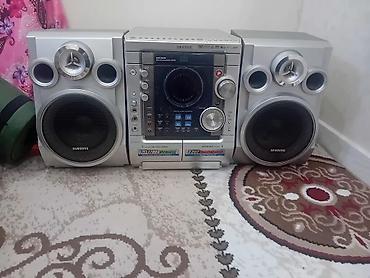 Другая аудиотехника: Музыкальный центр Samsung с двумя акустическими колонками Основные — 9