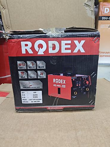 родекс сварка: Инверторный сварочный аппарат RODEX MIG-MMA 200 (модель RDX5127P) - — 2