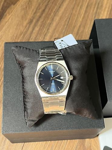 чехол на х: Tissot PRX — швейцарские кварцевые часы с интегрированным стальным — 8