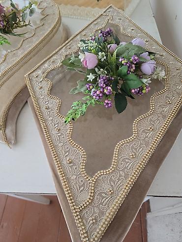 продам ворота бу: 3 ədəd xonça dəsti. 2 dəfə istifadə olunub. dəst satılır — 4