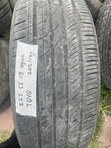 Шины: Шины 225 / 55 / R 19, Лето, Б/у, 1 шт, Легковые, Toyo