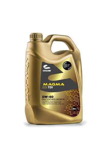 Mühərrik yağları: Cyclon, 4 l, 5w40